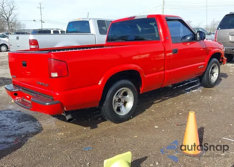 1999 Chevrolet S-10 Ls z USA, uszkodzony, nr VIN 1GCCS1448X8212649